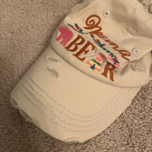 🧢 Distressed “Mama Bear” Ball Cap 🧢 - Picture 5 of 14